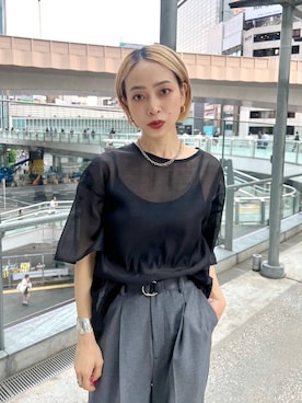 meiさん（レディース・154cm）の夏コーディネート