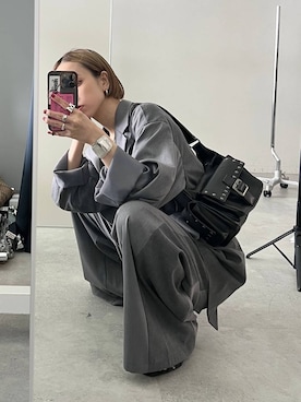 「アイテム（ジャケット/アウター）」を使った、meiさん（レディース・154cm・30代）の夏コーディネート