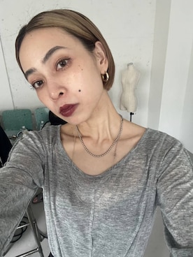 「アイテム（スウェットパンツ）」を使った、meiさん（レディース・154cm・30代）の夏コーディネート