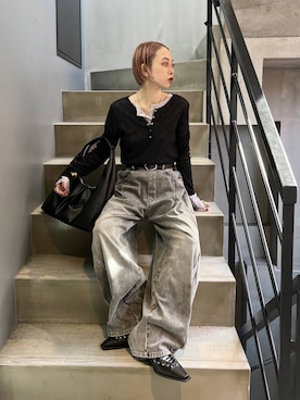 meiさん（レディース・154cm）の冬コーディネート