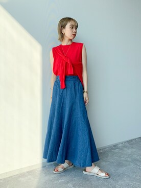 meiさん（レディース・154cm）の夏コーディネート
