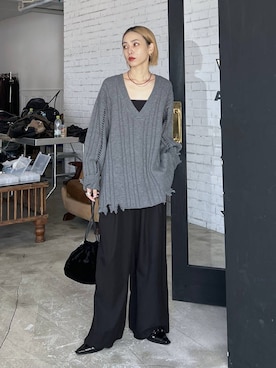 「アイテム（ハンドバッグ）」を使った、meiさん（レディース・154cm・30代）の秋コーディネート