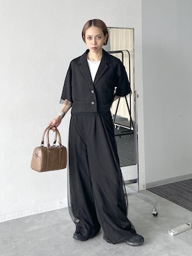「PAGEBOY（ページボーイ）のアイテム」を使った、meiさん（レディース・154cm）の夏コーディネート