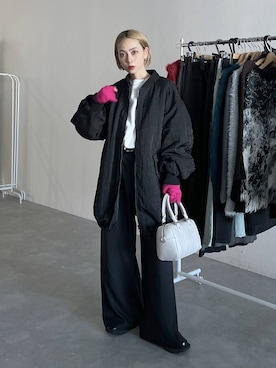 「アイテム（ブーツ）」を使った、meiさん（レディース・154cm・30代）の冬コーディネート