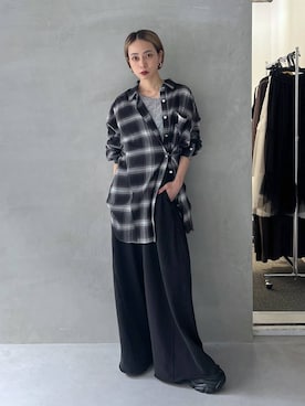 「アイテム（スウェットパンツ）」を使った、meiさん（レディース・154cm・30代）の夏コーディネート