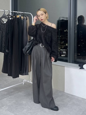 「アイテム（その他シューズ）」を使った、meiさん（レディース・154cm・30代）の秋コーディネート