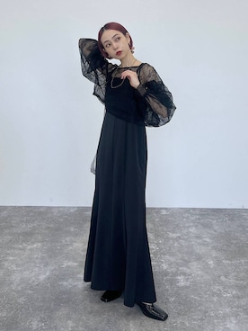 「アイテム（スリッポン）」を使った、meiさん（レディース・154cm・30代）の冬コーディネート