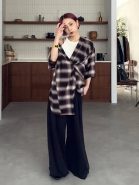「アイテム（パンプス）」を使った、meiさん（レディース・154cm・30代）の夏コーディネート