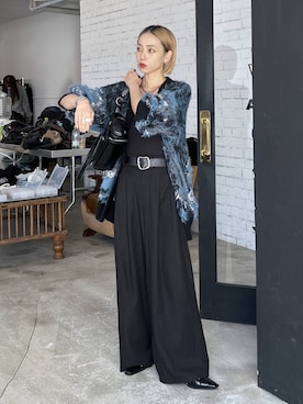 「アイテム（パンプス）」を使った、meiさん（レディース・154cm・30代）の秋コーディネート