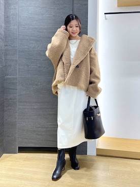 「BARNYARDSTORM（バンヤードストーム）のアイテム」を使った、つぼみさん（レディース・155cm）の秋コーディネート