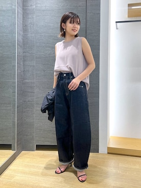 「アイテム（ブルゾン）」を使った、つぼみさん（レディース・155cm・20代）の夏コーディネート