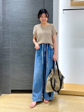 「BARNYARDSTORM」｜「アイテム（アクセサリー）」を使った、つぼみさん（レディース・155cm）の夏コーディネート
