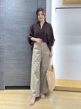 「BARNYARDSTORM（バンヤードストーム）のアイテム（トップス）」を使った、つぼみさん（レディース・155cm）の春コーディネート