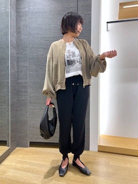 「アイテム（ブルゾン）」を使った、つぼみさん（レディース・155cm・20代）の春コーディネート