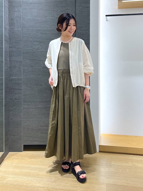 セール】BARNYARDSTORM / ポプリンZIPブルゾン【JAPAN FABRIC