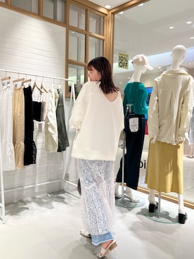 kさん（レディース・158cm）の春コーディネート