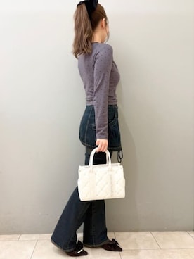 SAMANTHAVEGAStaffさん（レディース・163cm）の冬コーディネート
