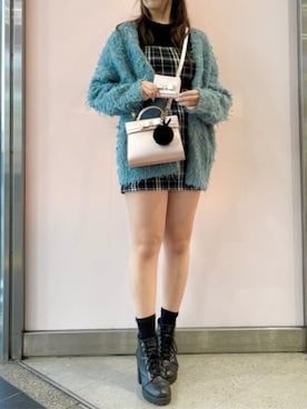 「アイテム（財布）」を使った、SAMANTHAVEGAStaffさん（レディース・167cm）の秋コーディネート