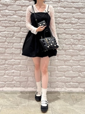 「アイテム（財布）」を使った、SAMANTHAVEGAStaffさん（レディース・157cm）の秋コーディネート