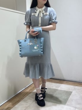 「アイテム（財布）」を使った、SAMANTHAVEGAStaffさん（レディース・156cm）の秋コーディネート