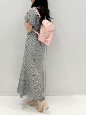「リュックサック」｜SAMANTHAVEGAStaffさん（レディース・148cm）の秋コーディネート