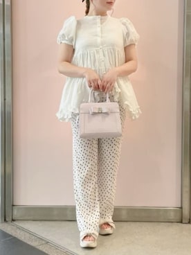 「ラベンダー」｜SAMANTHAVEGAStaffさん（レディース・168cm）の夏コーディネート