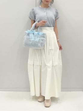 「SAMANTHAVEGA（サマンサベガ）のアイテム」を使った、SAMANTHAVEGAStaffさん（レディース・148cm）の秋コーディネート