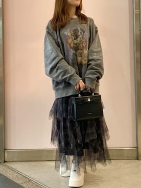 SAMANTHAVEGAStaffさん（レディース・157cm）の秋コーディネート