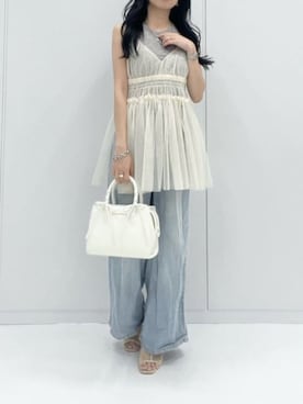 SAMANTHAVEGAStaffさん（レディース・148cm）の夏コーディネート