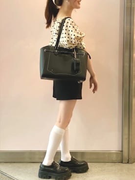 「アイテム（財布/小物）」を使った、SAMANTHAVEGAStaffさん（レディース・157cm）の夏コーディネート