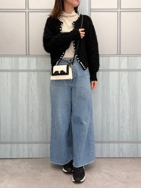 「ミニショルダー」｜SAMANTHAVEGAStaffさん（レディース・160cm）の秋コーディネート