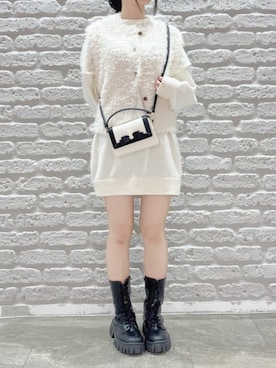 「SAMANTHAVEGA（サマンサベガ）のアイテム」を使った、SAMANTHAVEGAStaffさん（レディース・153cm）の秋コーディネート