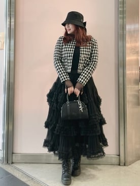 SAMANTHAVEGAStaffさん（レディース・168cm）の冬コーディネート