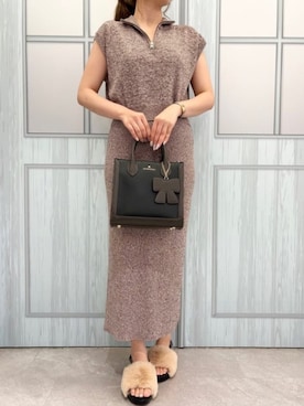 「SAMANTHAVEGA（サマンサベガ）のアイテム」を使った、SAMANTHAVEGAStaffさん（レディース・163cm）の秋コーディネート