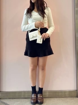 「ミニショルダー」｜SAMANTHAVEGAStaffさん（レディース・167cm）の秋コーディネート