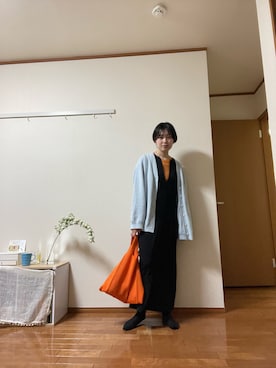 「WC（ダブル シー）のアイテム（Tシャツ/カットソー）」を使った、mizoさん（レディース・159cm）の春コーディネート