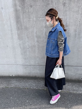 𝚜𝚊𝚢𝚊さん（レディース・152cm）の春コーディネート