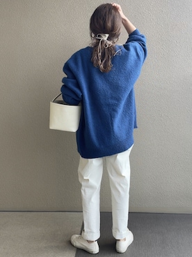 「CANAL JEAN（キャナルジーン）のアイテム（サロペット/オーバーオール）」を使った、𝚜𝚊𝚢𝚊さん（レディース・152cm）の秋コーディネート
