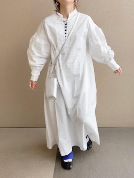 「ミニショルダー」｜「アイテム（その他）」を使った、𝚜𝚊𝚢𝚊さん（レディース・152cm）の冬コーディネート