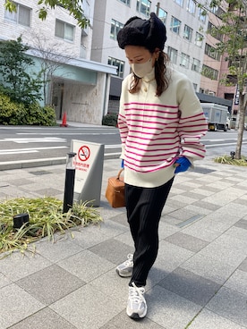 「select MOCA（セレクトモカ）のアイテム（モッズコート）」を使った、𝚜𝚊𝚢𝚊さん（レディース・152cm）の冬コーディネート