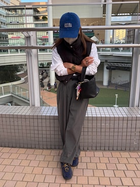 「WEGO（ウィゴー）のアイテム」を使った、𝚜𝚊𝚢𝚊さん（レディース・153cm）の秋コーディネート