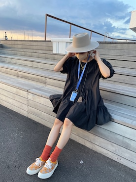 「ACYM（アシーム）のアイテム」を使った、𝚜𝚊𝚢𝚊さん（レディース・152cm）の秋コーディネート