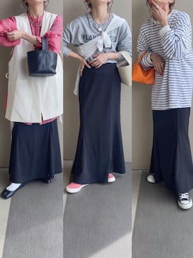 𝚜𝚊𝚢𝚊さん(レディース・152cm)の春コーディネート