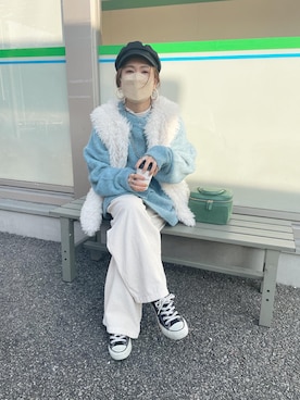 𝚜𝚊𝚢𝚊さん(レディース・152cm)の冬コーディネート