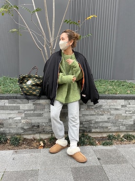 𝚜𝚊𝚢𝚊さん（レディース・152cm）の冬コーディネート