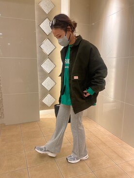 「Java（ジャバ）のアイテム」を使った、𝚜𝚊𝚢𝚊さん（レディース・152cm）の冬コーディネート