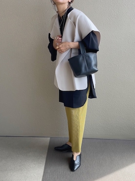 「Sheson（シーズン）のアイテム（スカート）」を使った、𝚜𝚊𝚢𝚊さん（レディース・152cm）の夏コーディネート