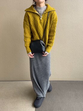 𝚜𝚊𝚢𝚊さん（レディース・152cm）の冬コーディネート