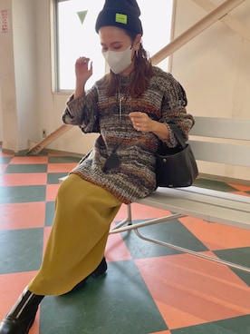 「Sheson（シーズン）のアイテム」を使った、𝚜𝚊𝚢𝚊さん（レディース・152cm）の秋コーディネート