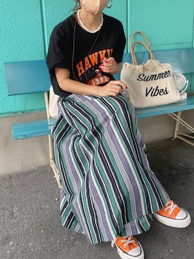 𝚜𝚊𝚢𝚊さん（レディース・152cm）の夏コーディネート